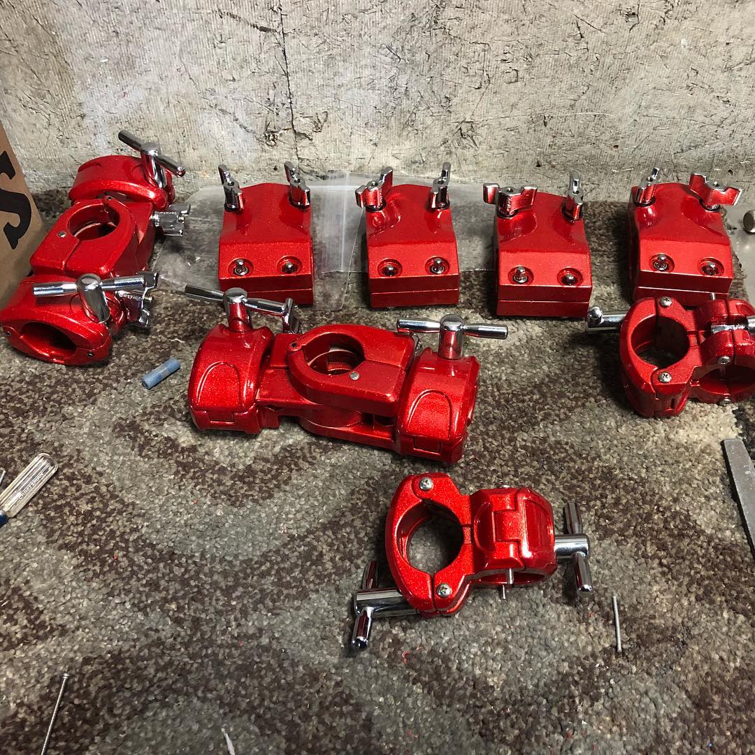 Application of TIGER´s Metallic dormant powder coatings